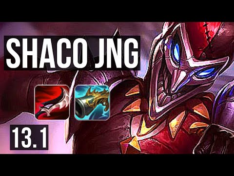 SHACO vs GRAVES (JNG) | 4.0M mastery, 6/1/10, 1300+ games, Dominating | KR Diamond | 13.1