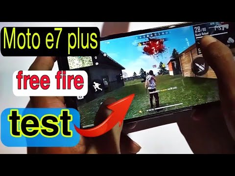 moto e7 plus free fire test / moto e7 plus free fire gameplay