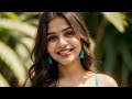 4K Indian Fashion Show AI Art Lookbook Model Swimming Pool Home Night