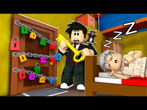 LOKIS COM A VOVÓ DORMINHOCA | Roblox - Sneak Out