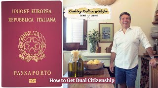 How to Get Dual Italian Citizenship Buy Property Renovate a Villa Cooking Italian with Joe