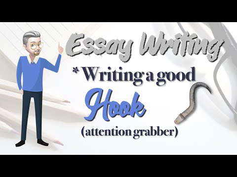 ESL Writing - How to write a HOOK (Essay writing)