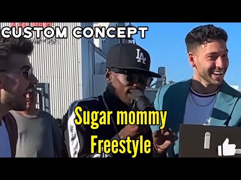 Crash Adams - Sugar mommy Freestyle (feat. King VVibe) custom concept by Fusion