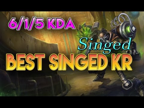 Best Singed Korea - Singed Top vs Gangplank - Full Game