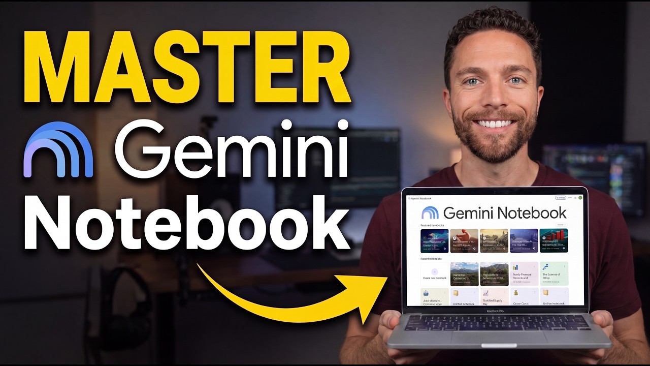 Gemini Notebook Full Course: Master “NotebookLM 2.0” in 45 Minutes