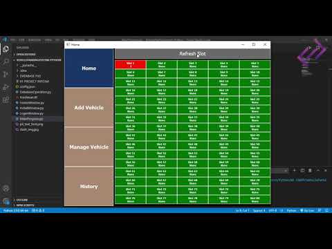 Vehicle Parking Management System In Python With Source Code Codeastro