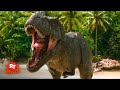 Meg 2: The Trench (2023) - The Meg Eats a T-Rex Awesome Scene
