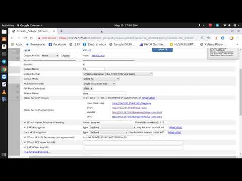 Media Server -  WebRTC Test