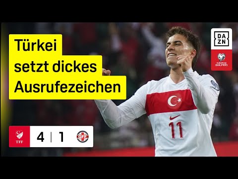 Türkei - Georgien | European Qualifiers | DAZN Highlights