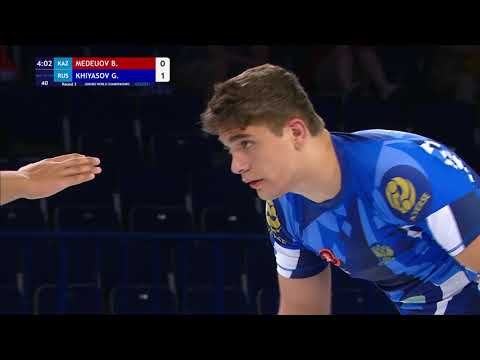 Round 3 Men's GP No-Gi - 110 kg: B. MEDEUOV (KAZ) v. G. KHIYASOV (RUS)