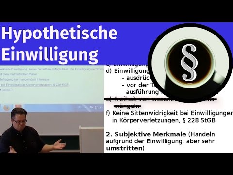 Hypothetische Einwilligung