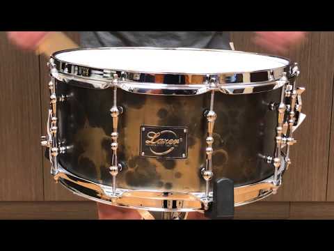 SD-25 14 x 6.5 Vintage Brass Snare Drum