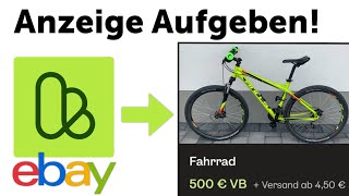 Ebay Kleinanzeige erstellen ganz einfach! | Tutorial 2025