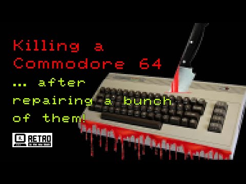 Killing a C64 - a C64 Repairathon Part I