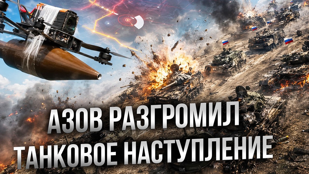 🔥 Штурм ПОШЕЛ ПО ПИ*ДЕ! Горит танковая дивизия РФ! Азов разгромил две армии Р