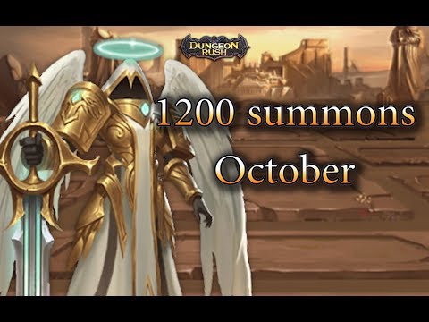 Dungeon Rush. 1200 Summons [October 2017]