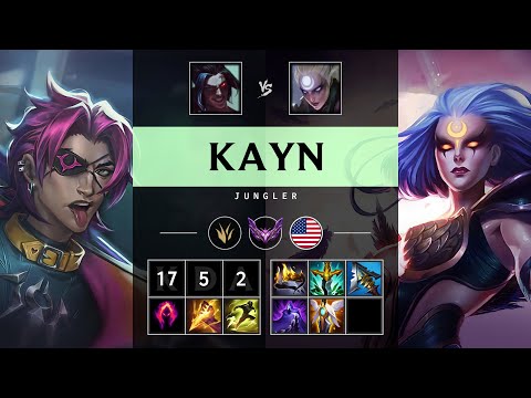 Kayn Jungle vs Diana - NA Master Patch 25.06