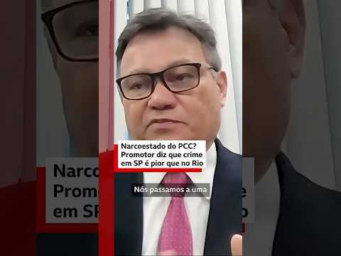 PCC em São Paulo: “O território já é dele”, diz promotor de Justiça 📣⚠️