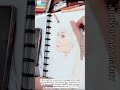 Jessie Dalam Proses Menggambar Wajah Asuka Kawazu