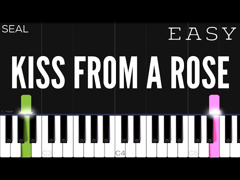 Kiss from a Rose - Seal piano tutorial