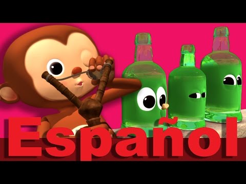 Diez botellas | Canciones infantiles | LittleBabyBum