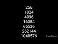 1 To 1048576