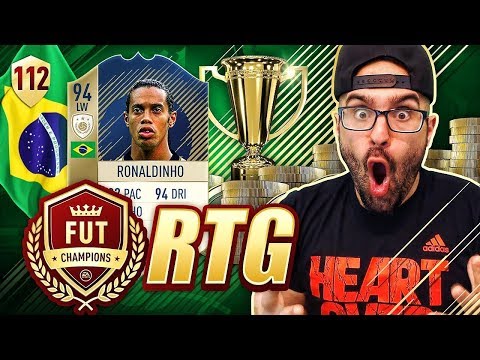 WOW 94 RONALDINHO GETTING US TOP 100?! FIFA 18 Ultimate Team Road To Fut Champions #112 RTG