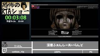 恐怖のRTAショー「深層ふぁんしーあいらんど」