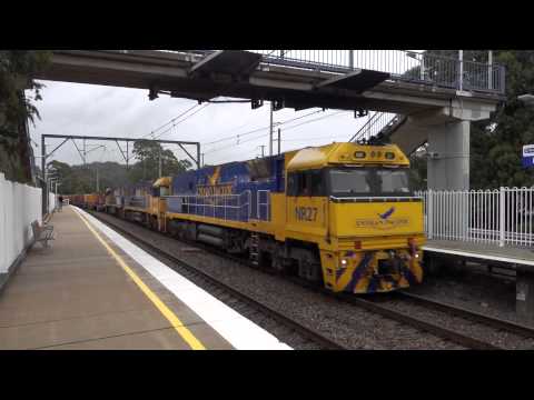 Triple NR's with 1WB3 steel at Gosford and Narara - 20/3/16