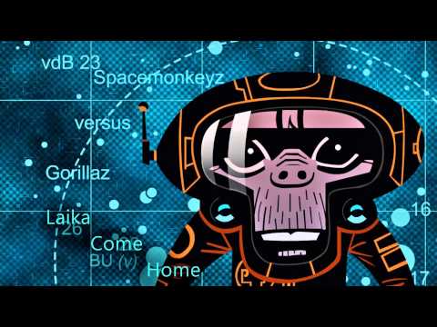 Spacemonkey vs Gorillaz Laika Come Home - BBC Session 2002