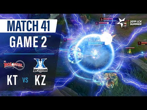 KT vs KZ | Match41 Game2 H/L | 2019 LCK Summer