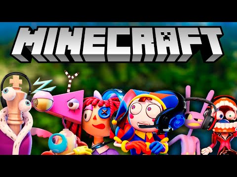 Unbelievable! Digital Circus Characters in Minecraft!