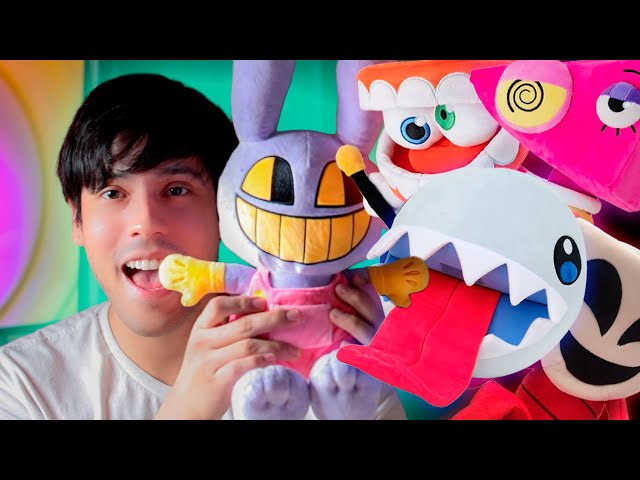 Vídeo relacionado con eamve 2PCS Cute Pomni y Jax Peluche Muñeco Muñeco de Peluche El Circus Cojín de Peluche para Fans, Regalo, Cumpleaños, Navidad