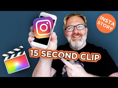 EXPORT 15 SECOND STORY with Final Cut Pro X [Instagram Tutorial]