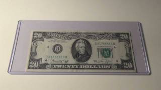 1974 $20 Federal Reserve Note