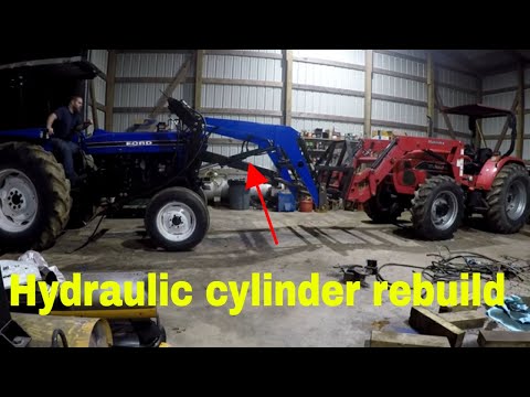 Bush hog 2400qt loader rebuild for ford 5610 part 2 of 3