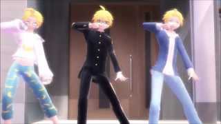 Download lagu [MMD] School Boy Len -- Friday's Good Morning mp3