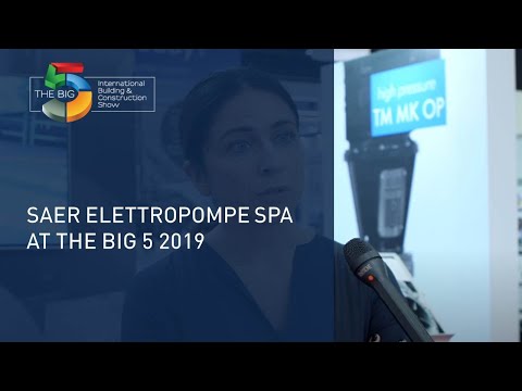 Saer Elettropompe SPA at The Big 5 2019: The Big 5 Exhibition