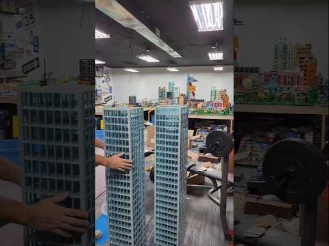 Massive 10 ft Tall Lego Skyscraper