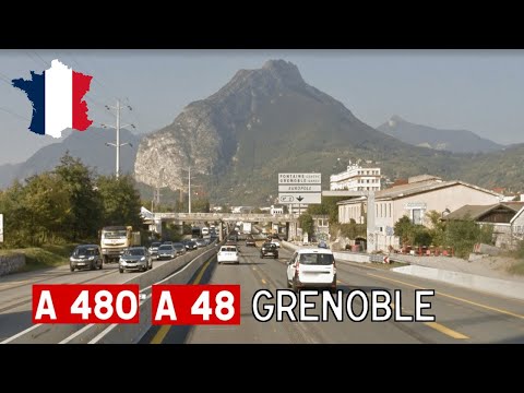 France (F): A480 & A48 Grenoble