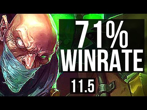 SINGED vs CAMILLE (TOP) | 5/0/5, 71% winrate | BR Master | v11.5