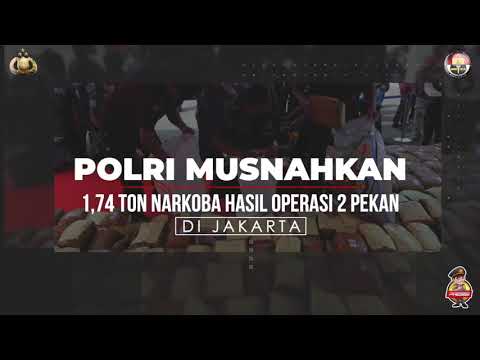 Polri Gagalkan Peredaran 224 Kg Ganja, 44.800 Jiwa Terselamatkan