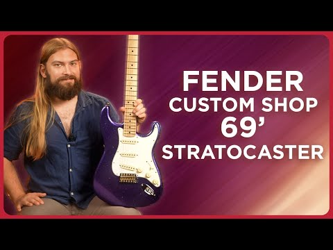 Are 1969 Stratocasters Underrated? Purple Sparkle '69 Strat from Fender Custom Shop