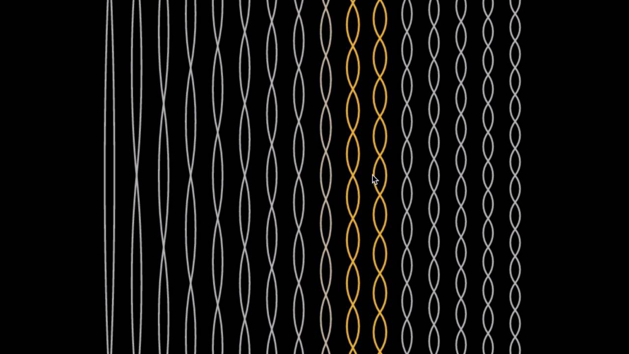 What does the harmonic series sound like?