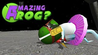FROG BEATS WORM ON THE MOON WITH JETPACK! - Amazing Frog Gameplay