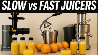 Ninja NeverClog Juicer vs Breville — Best Juicer for Orange
