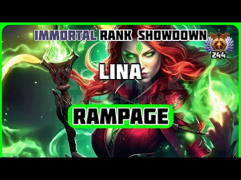 🔥 Lina - The Blazing Sorceress! Highlights 7.35b - Dota 2 💥