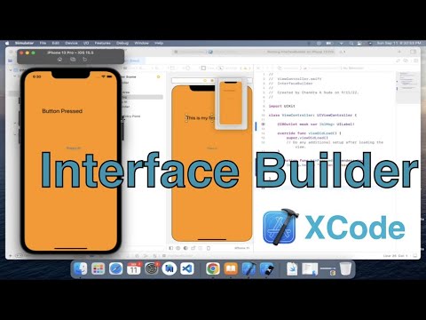 Swift Interface Builder Xcode | Create your 1st App!