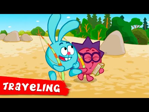 KikoRiki 2D | Best episodes about Traveling | Cartoon for Kids