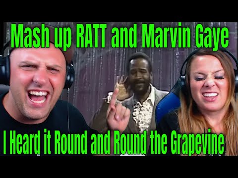 reaction to bill McClintock Mash up RATT and Marvin Gaye - I Heard it Round and Round the Grapevine